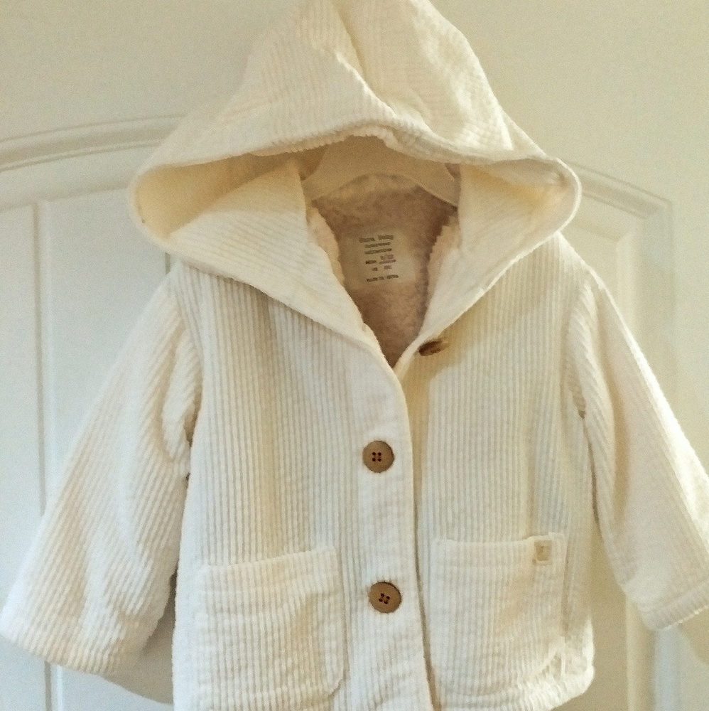 Textured Corduroy 9-12M Baby Girl's Jacket